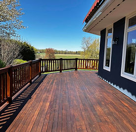 Deck refinishing