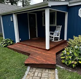Deck refinishing